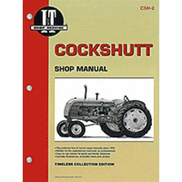 Shop Manual I&T CSH-2 For Cockshutt 20 30 10 50 CO-OP E2 E3 E4 E5 Farm Crest 30, Aftermarket, Mfr#: MAW70-0036
